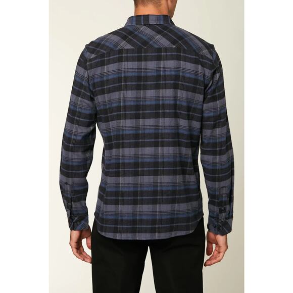 NWT O’Neill Men's Redmond Plaid Flannel LS Shirt Grunge Skate Surf Style 2XL - Picture 5 of 9